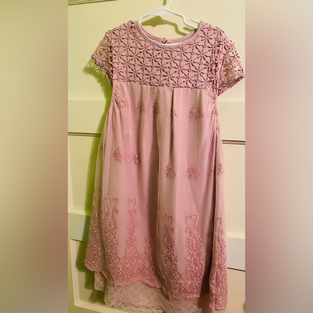 Girls formal lace dress